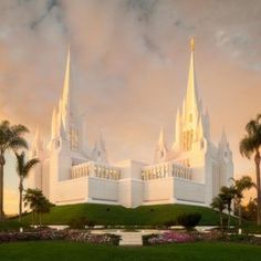 236x236 San Diego Templ Art Painted By Brent Borup. Lds Temples - San Diego Temple Painting