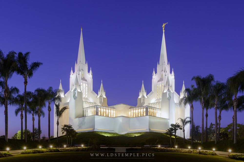 1000x666 San Diego Temple Of Royal Inheritance - San Diego Temple Painting