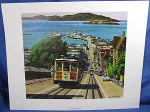 300x223 Hyde Cable Car Amado Gonzalez San Francisco Examiner Ca California - San Francisco Cable Car Painting
