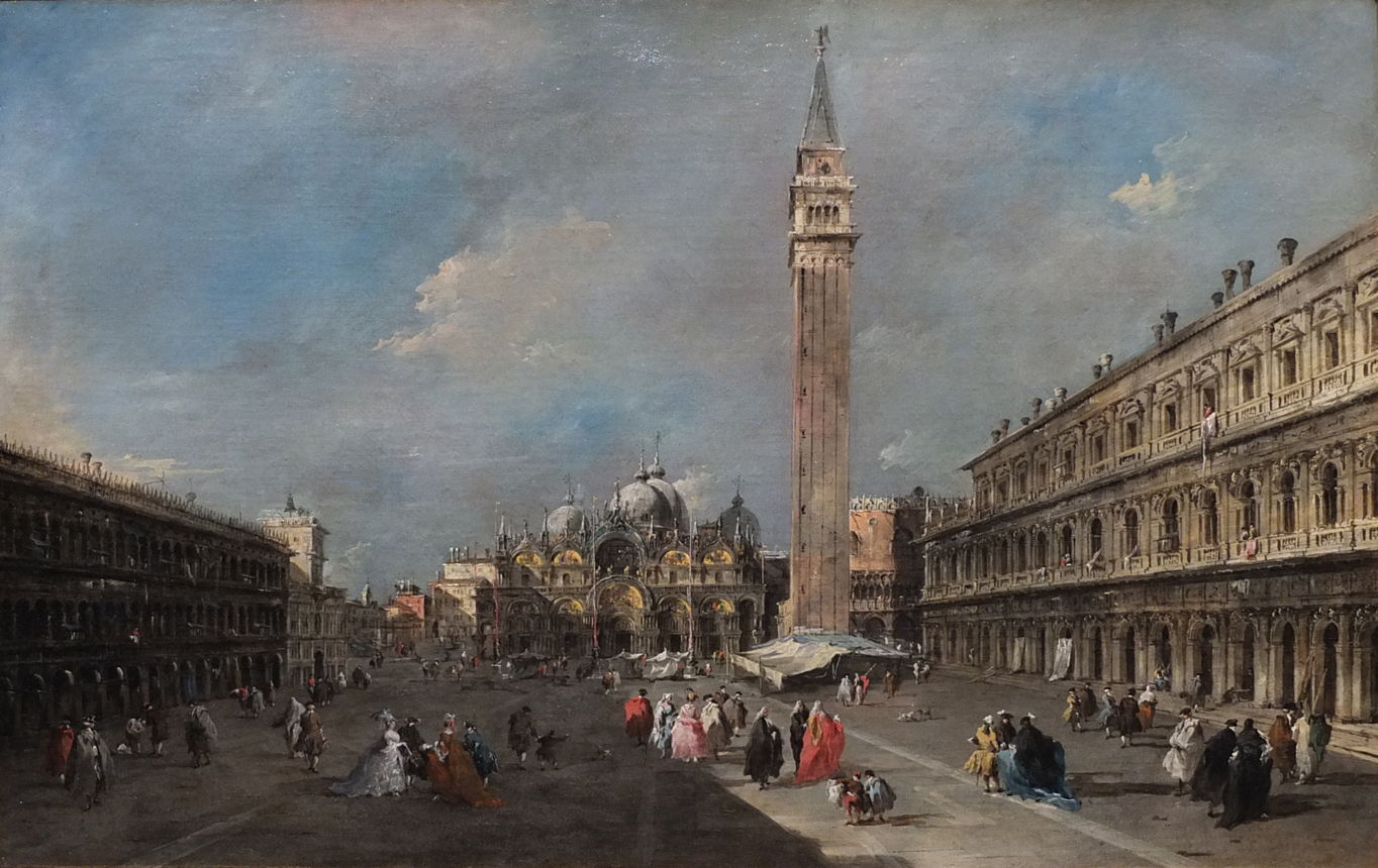 1364x860 Landscape Visions 8 Just As It Is, Piazza San Marco, Venice - San Marco Painting
