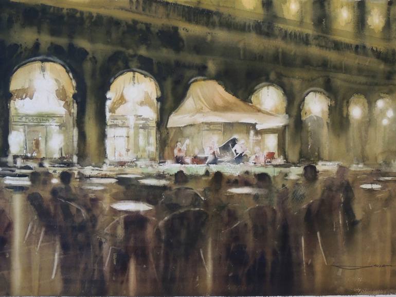 770x578 Saatchi Art Music Of San Marco 2 Painting By Sergiy Lysyy - San Marco Painting