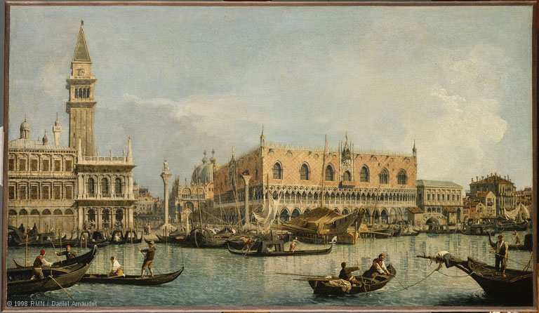 768x446 The Molo, Seen From The San Marco Basin Louvre Museum Paris - San Marco Painting
