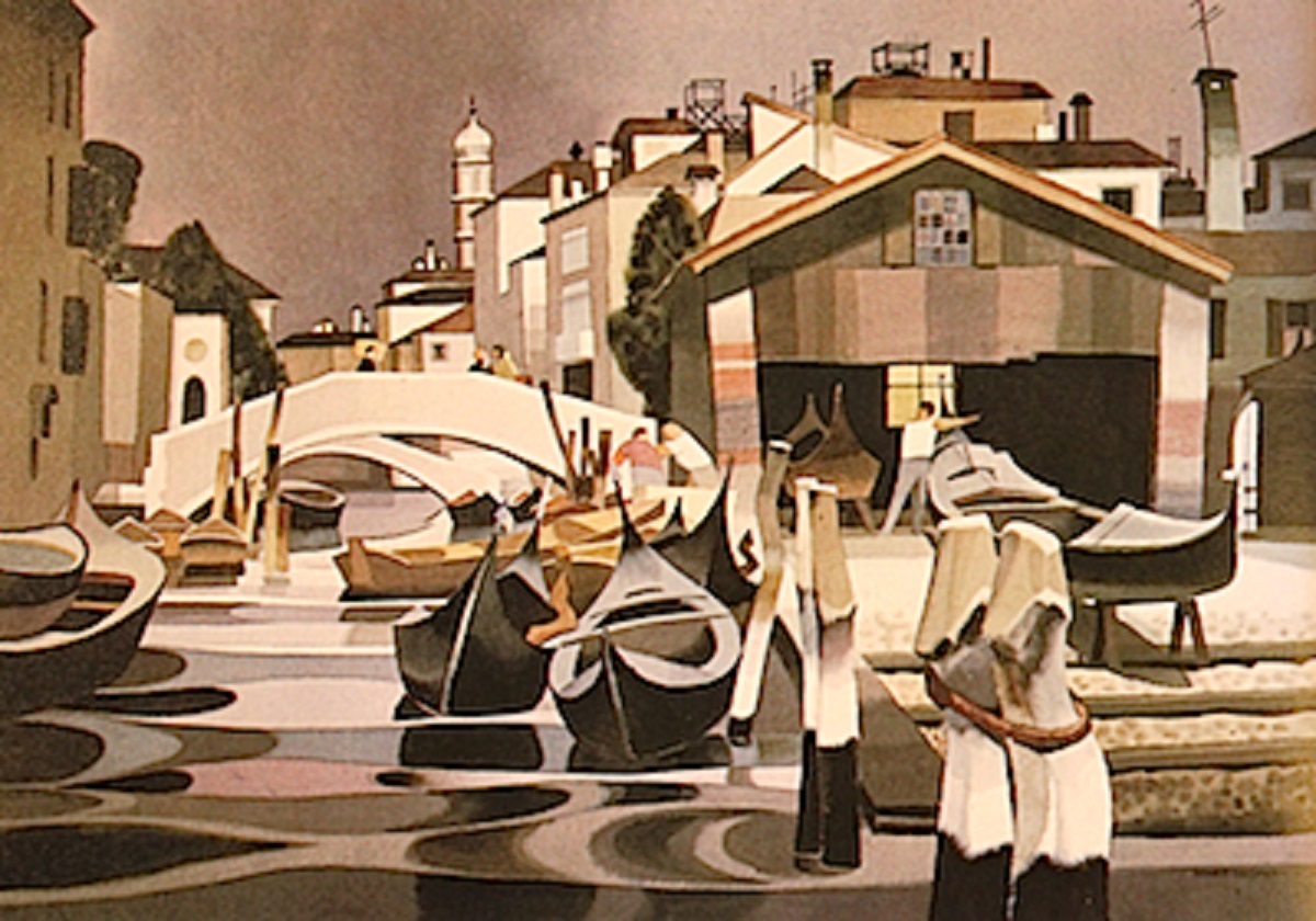 1200x840 Mario Cooper (1905 1995) - San Painting