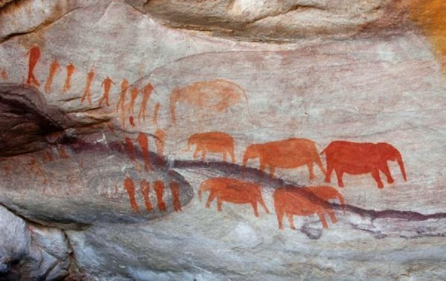 900x567 New Technology For Dating Ancient Rock Paintings - San Painting