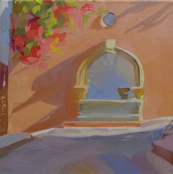 569x571 Painting In San Miguel With Karen O'Neil March 2019 - San Painting