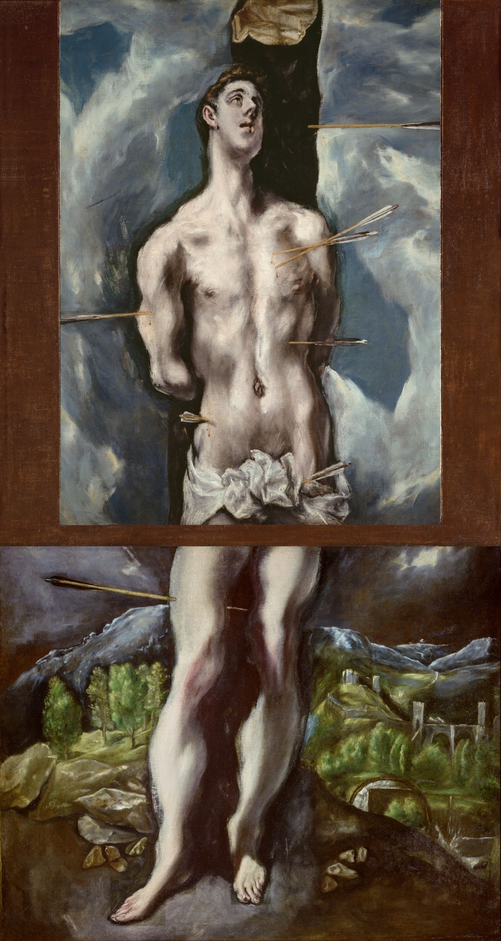1023x1920 Saint Sebastian - San Sebastian Painting
