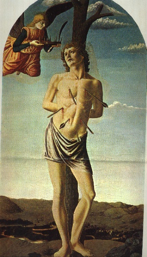 300x525 Filefrancesco Di Giovanni Botticini - San Sebastian Painting