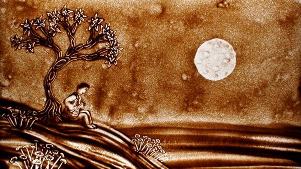 600x337 Related Image Sand Art Sand Art - Sand Art Painting