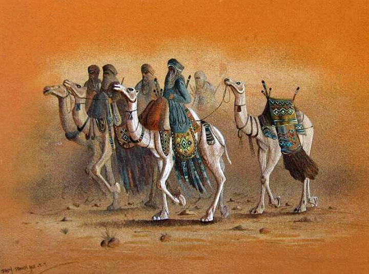 720x535 Sand Art Dady Daoudi - Sand Art Painting