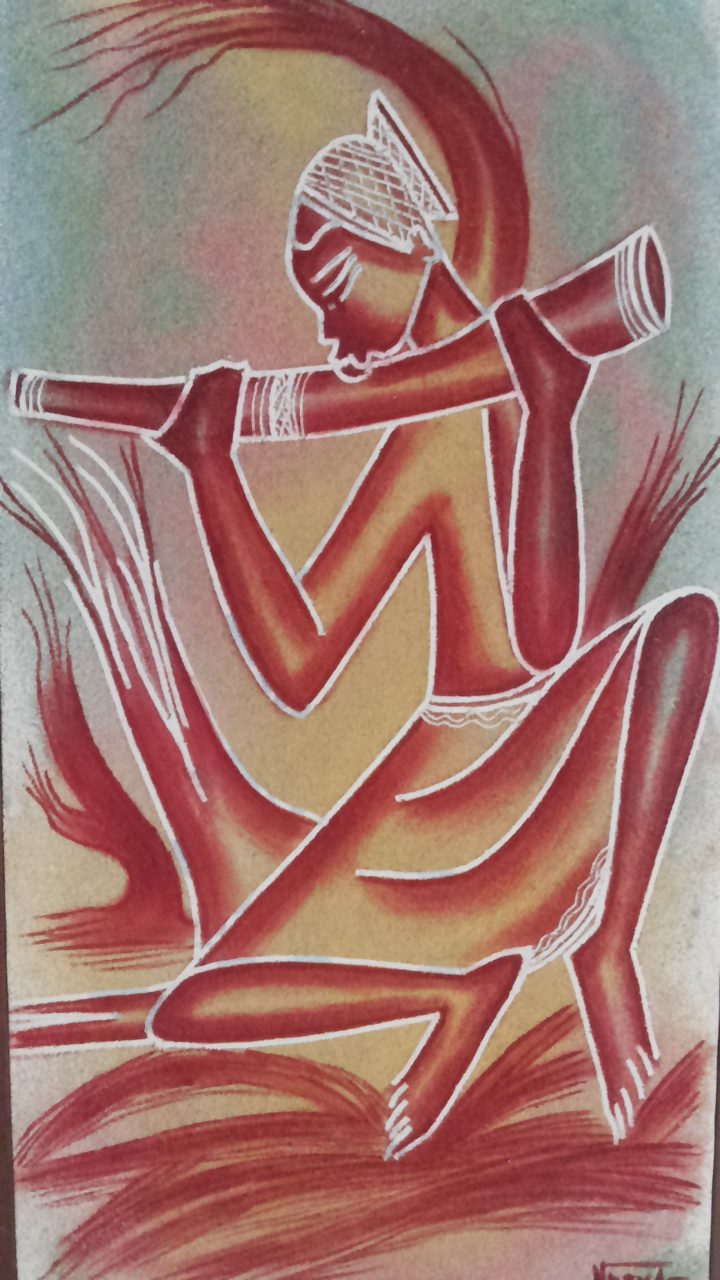 720x1280 African Art Sand Paintings - Sand Art Painting