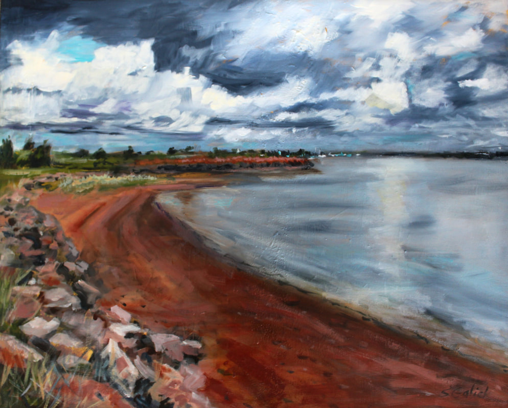 994x800 New Painting - Sand Beach Painting