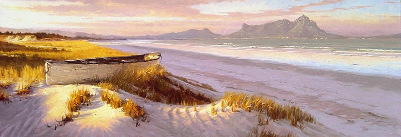 800x275 A Few Of My Paintings - Sand Beach Painting