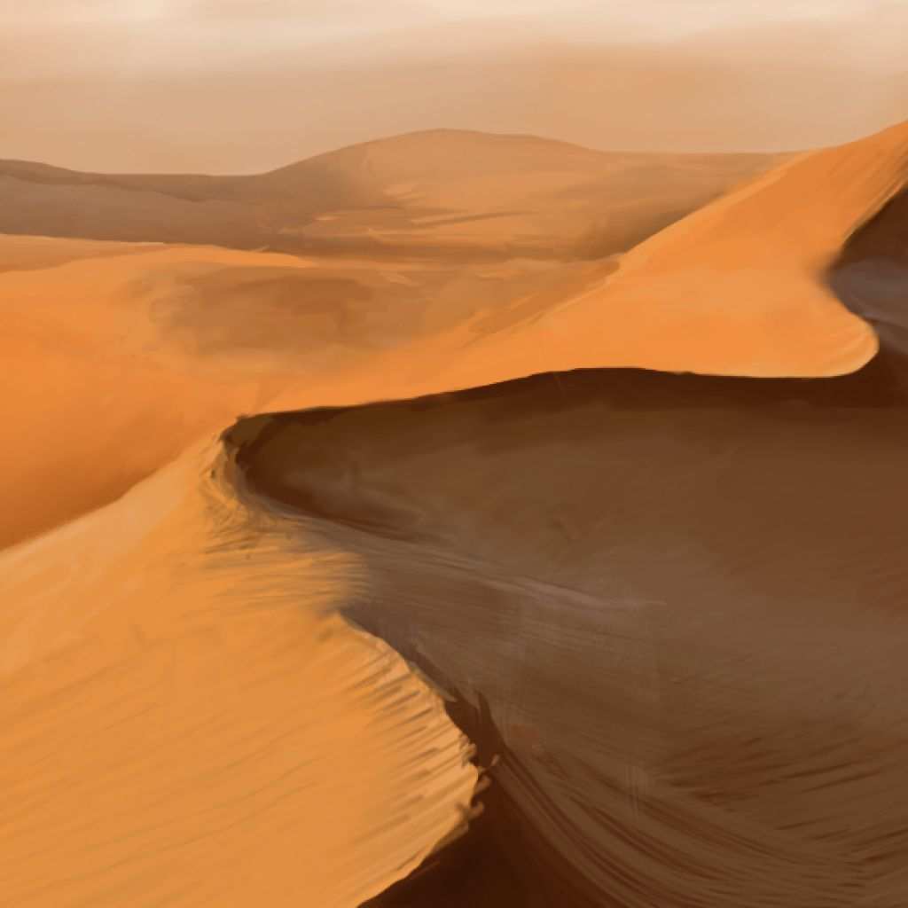 1024x1024 What Is A Sand Painting Lovely Sand Dunes Digital Painting By - Sand Dunes Painting