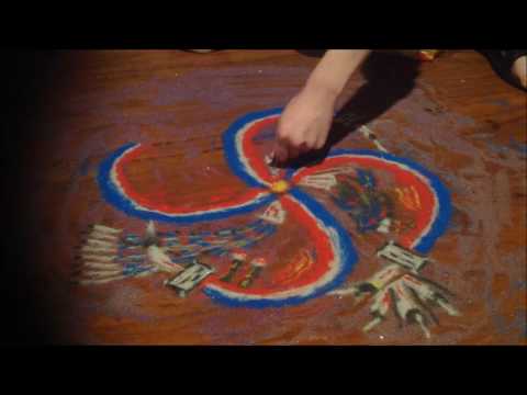 480x360 Navajo Sand Painting - Sand Painting