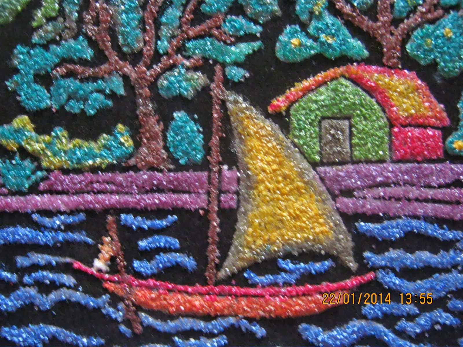 1600x1200 Grace Elizabeth Art Sand Painting Nature - Sand Painting