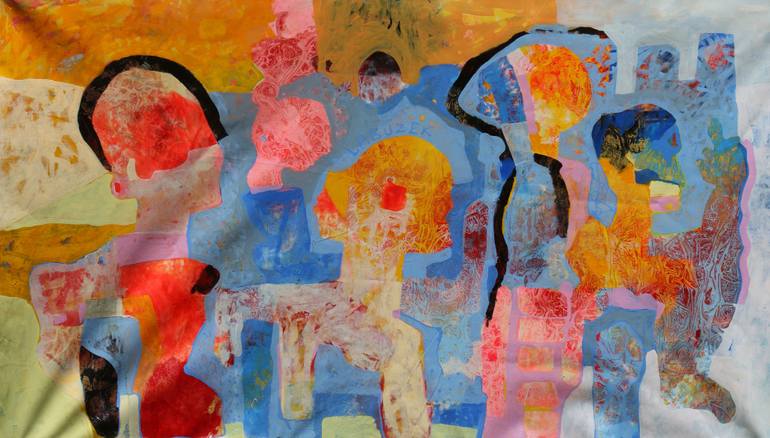 770x438 Saatchi Art A Sandbox For The Subconscious Mind Painting By - Sandbox Painting