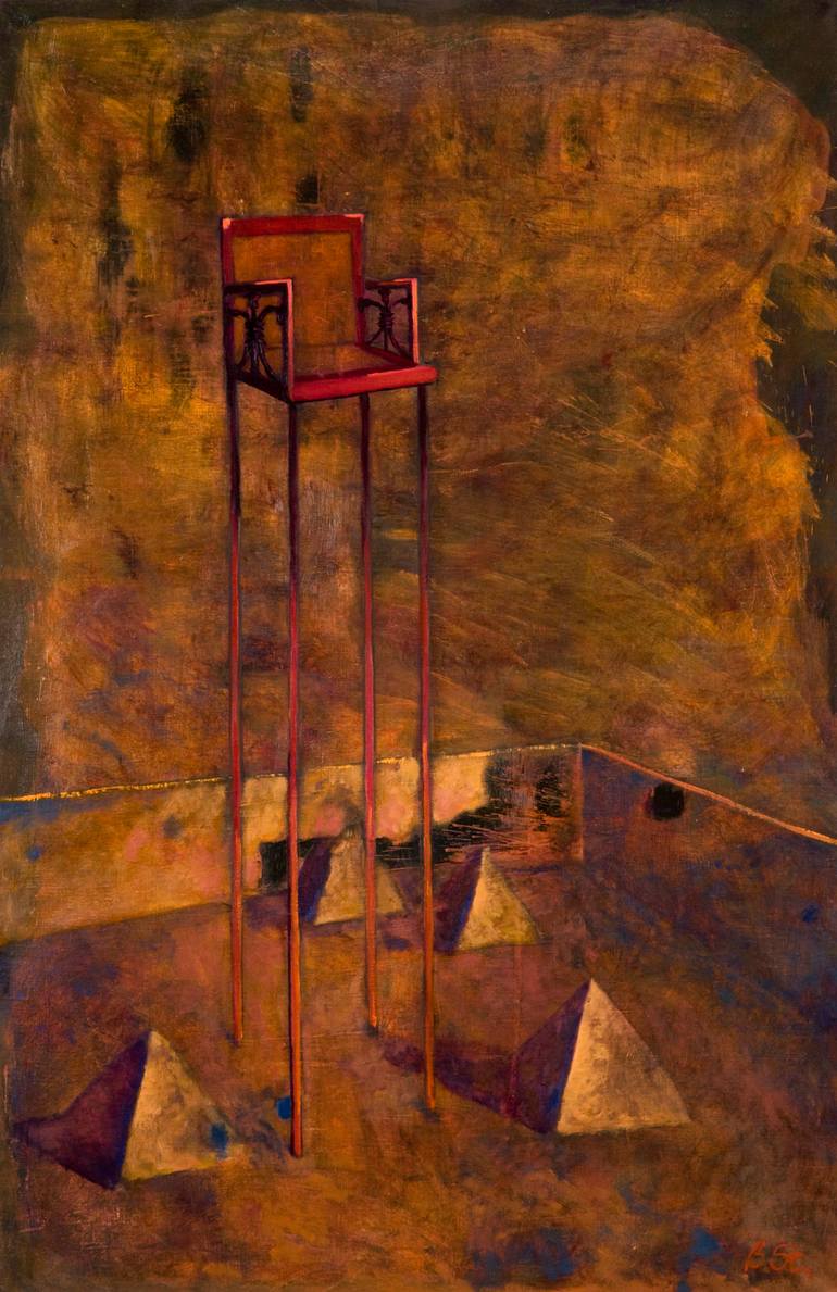 770x1189 Saatchi Art Everybody Has Its Own Sandbox Painting By Biruta Stafecka - Sandbox Painting