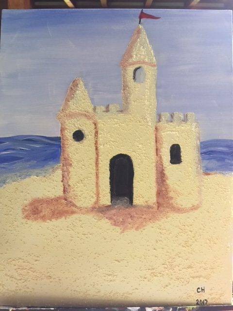 Sandcastle Painting