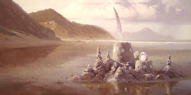 750x372 Richard Robinson Gallery - Sandcastle Painting