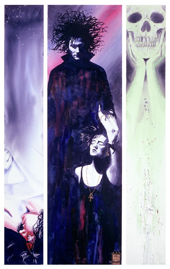 571x900 Sandman Art Print - Sandman Painting