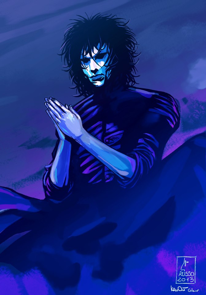 671x960 Sandman Photoshop Painted Version By Antoniorussotantaro - Sandman Painting