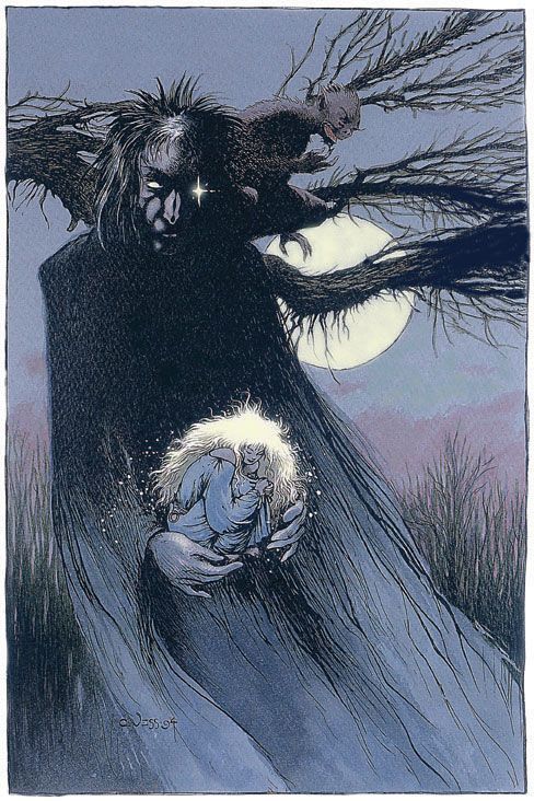 488x732 Sandman Art By Charles Vess Illustrations Comic - Sandman Painting