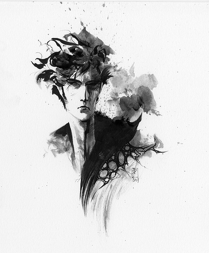 414x500 Jh Williams Iii - Sandman Painting