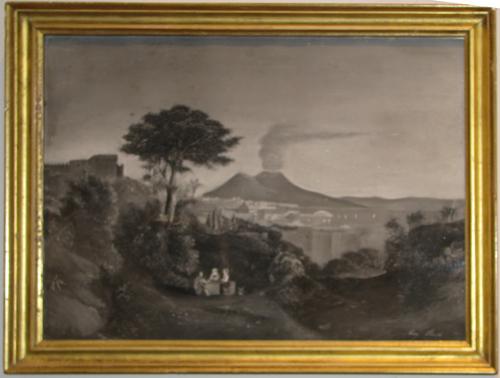 500x378 Mary Brooks Antique Sandpaper Painting - Sandpaper Painting