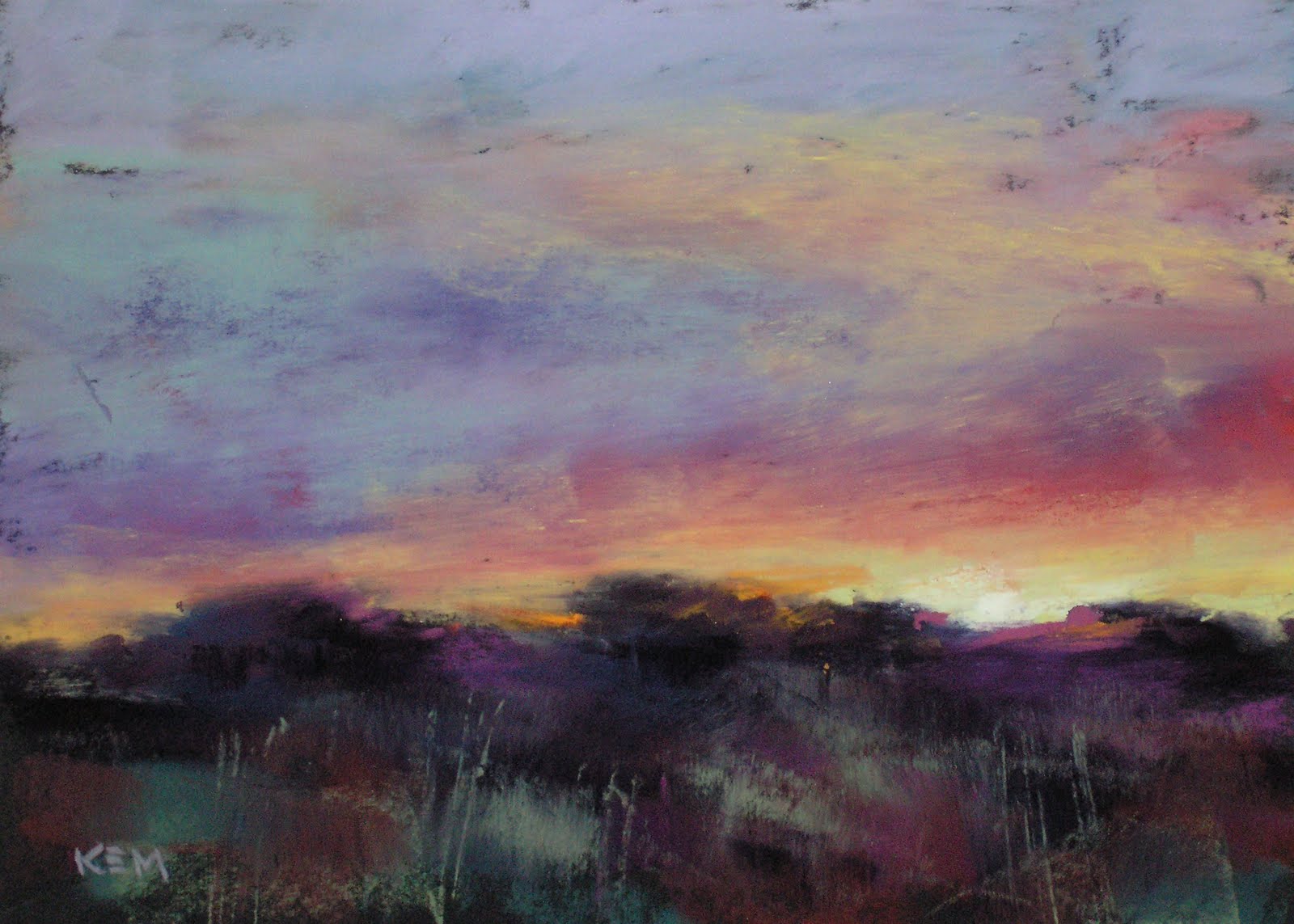 1600x1143 Painting My World Another Painting On Sandpaper - Sandpaper Painting