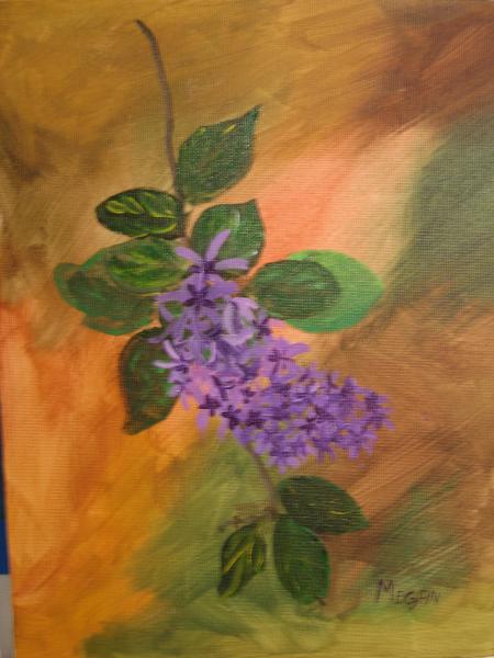 450x600 Sandpaper Vine - Sandpaper Painting