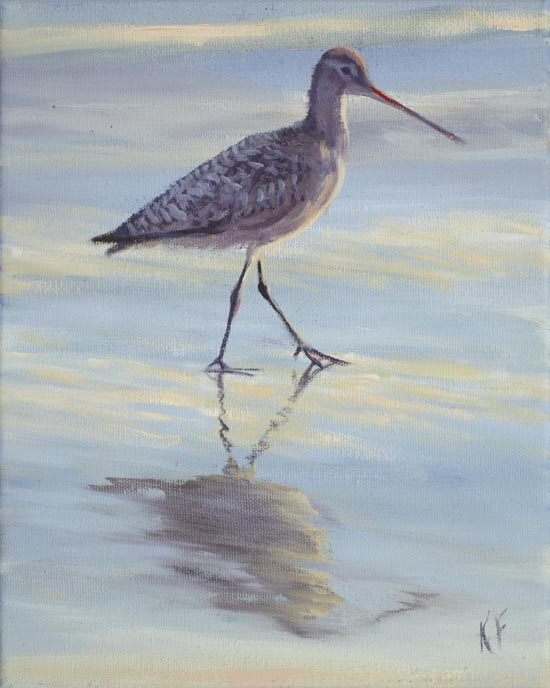 550x688 Strut Your Stuff, A Sandpiper Painting - Sandpiper Painting