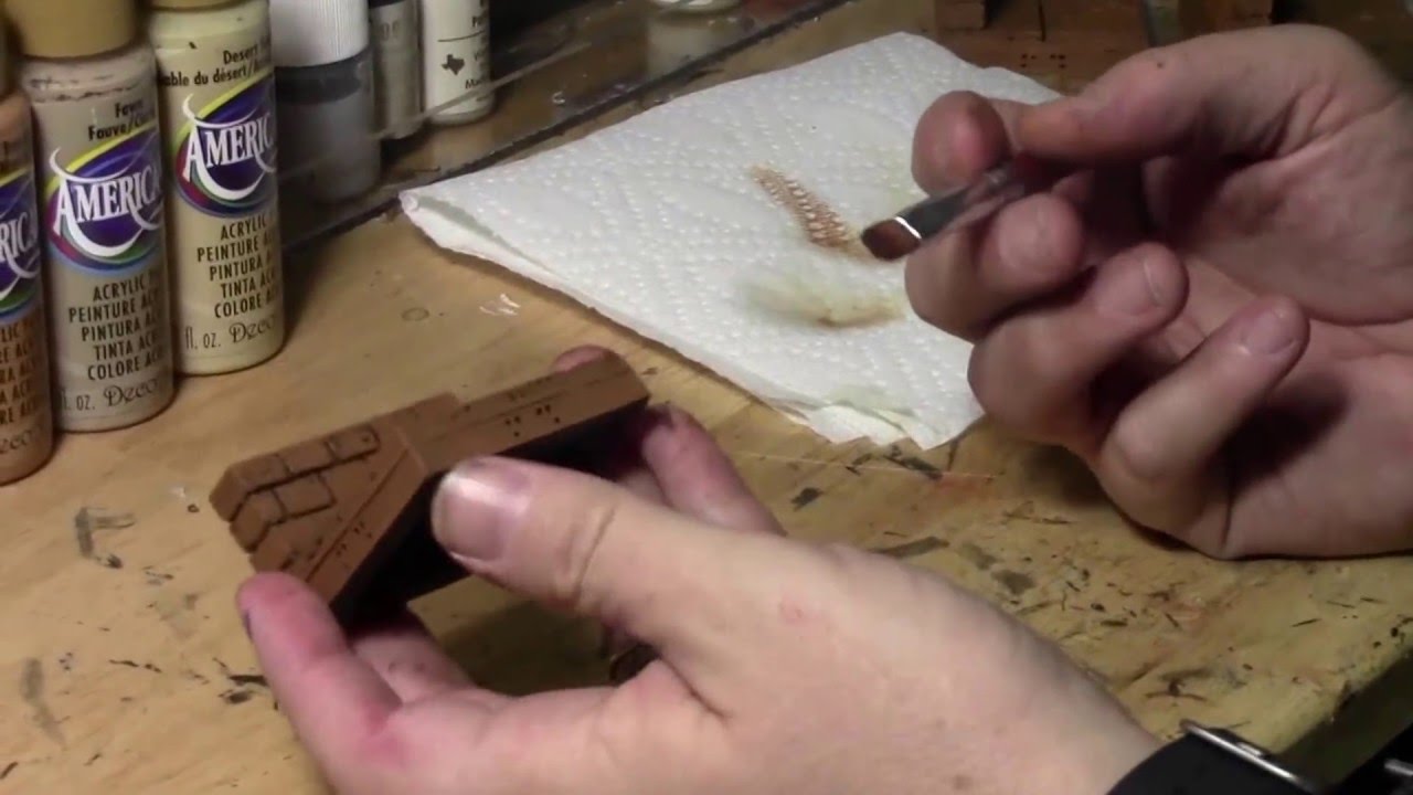 1280x720 Painting Sandstone Gaming Terrain - Sandstone Painting