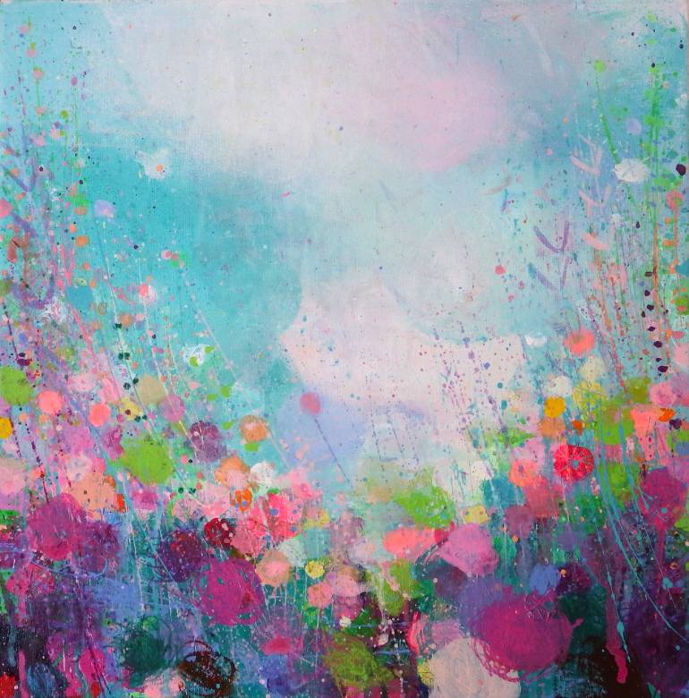770x780 Saatchi Art Soft Spring Evening Painting By Sandy Dooley - Sandy Painting