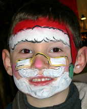 171x214 Connecticut's Premier Face Painting - Santa Claus Face Painting