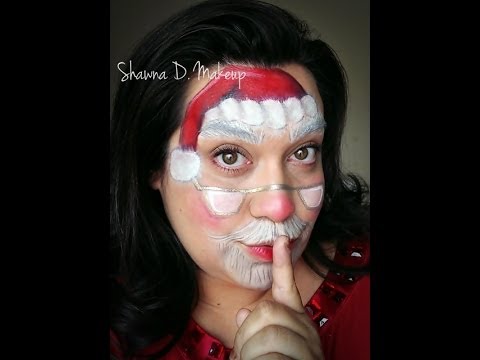 480x360 Santa Claus Face Painting Tutorial - Santa Claus Face Painting