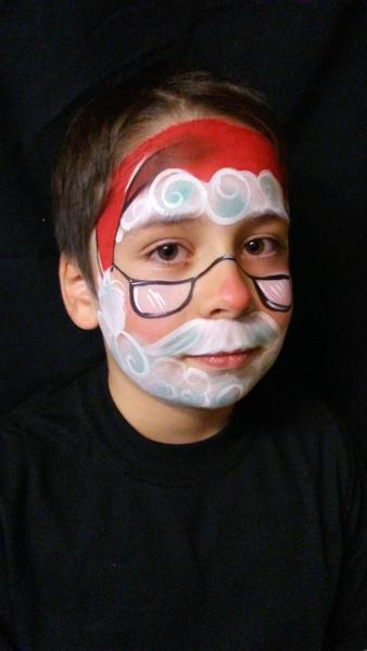 338x600 Santa Claus Is Coming To Town By Melissa Perez - Santa Claus Face Painting
