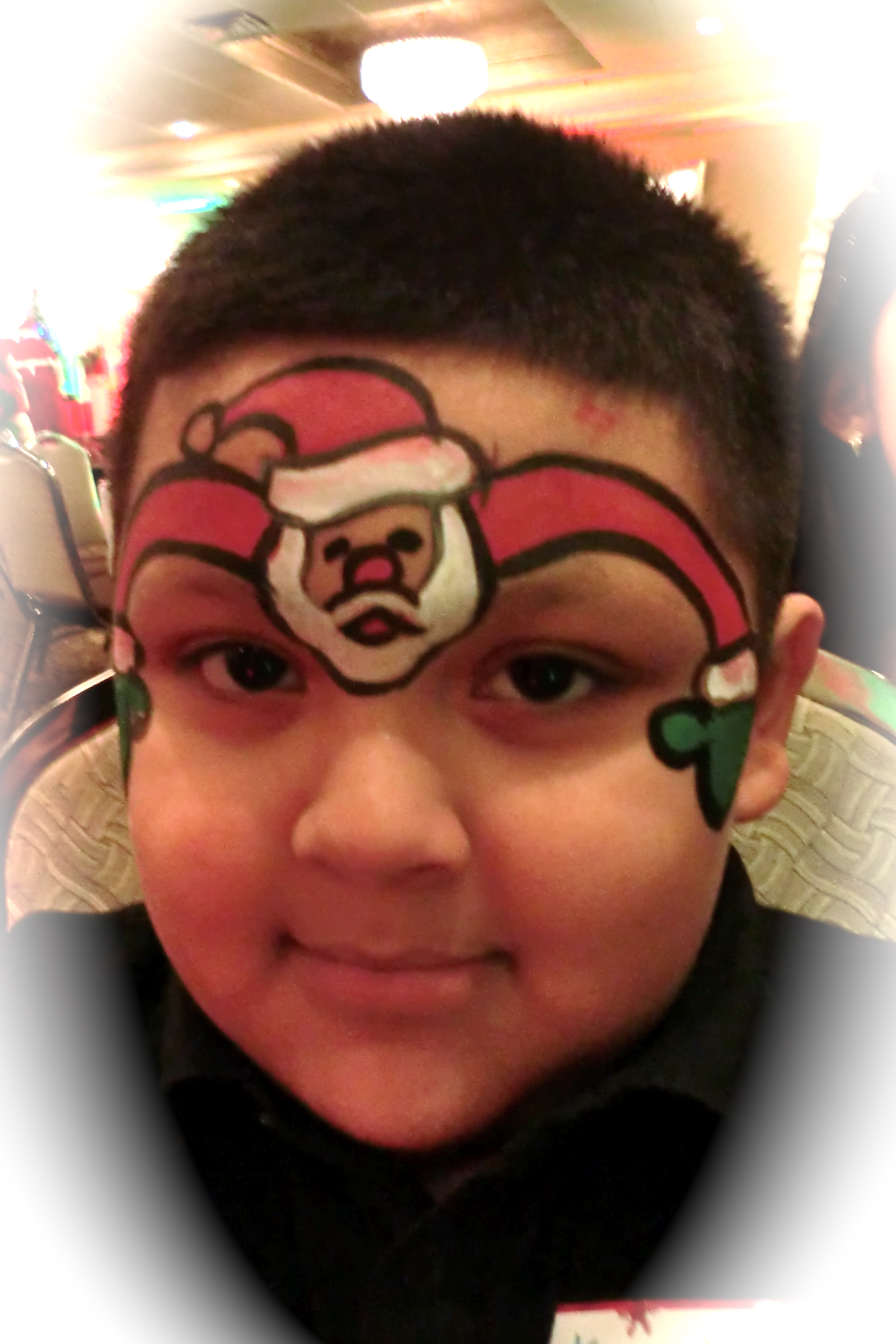 2500x3750 Chicago Face Paintingballoonsglitter Tattooshenna Holidays - Santa Claus Face Painting