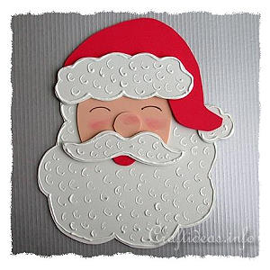 300x300 Kids Craft For Christmas - Santa Claus Painting For Kids