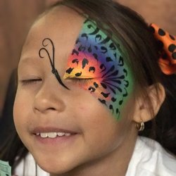 250x250 Face Painting By Happy Heart Body Art - Santa Face Painting