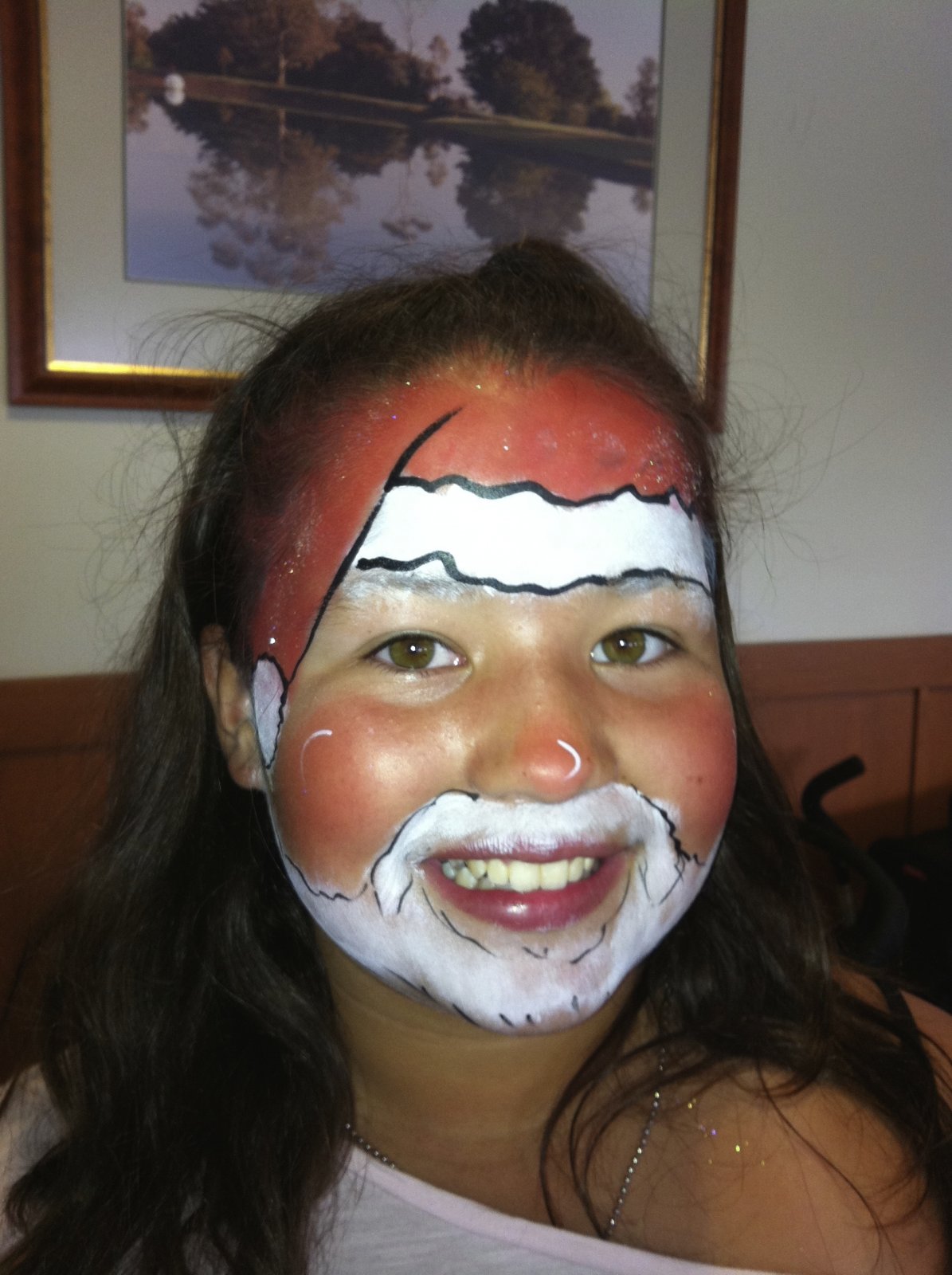 1195x1600 Face Painting - Santa Face Painting