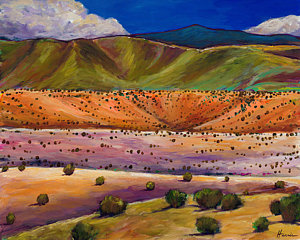 300x240 Santa Fe Paintings Fine Art America - Santa Fe Painting