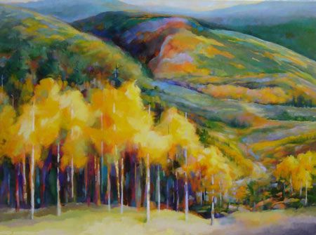 Santa Fe Painting at PaintingValley.com | Explore collection of Santa ...