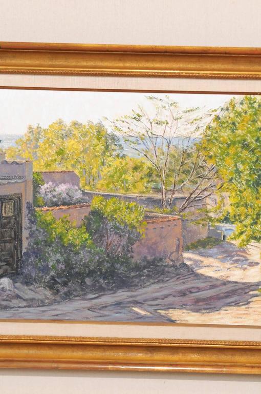 510x768 Home And Landscape Framed Oil Painting Santa Fe, New Mexico - Santa Fe Painting