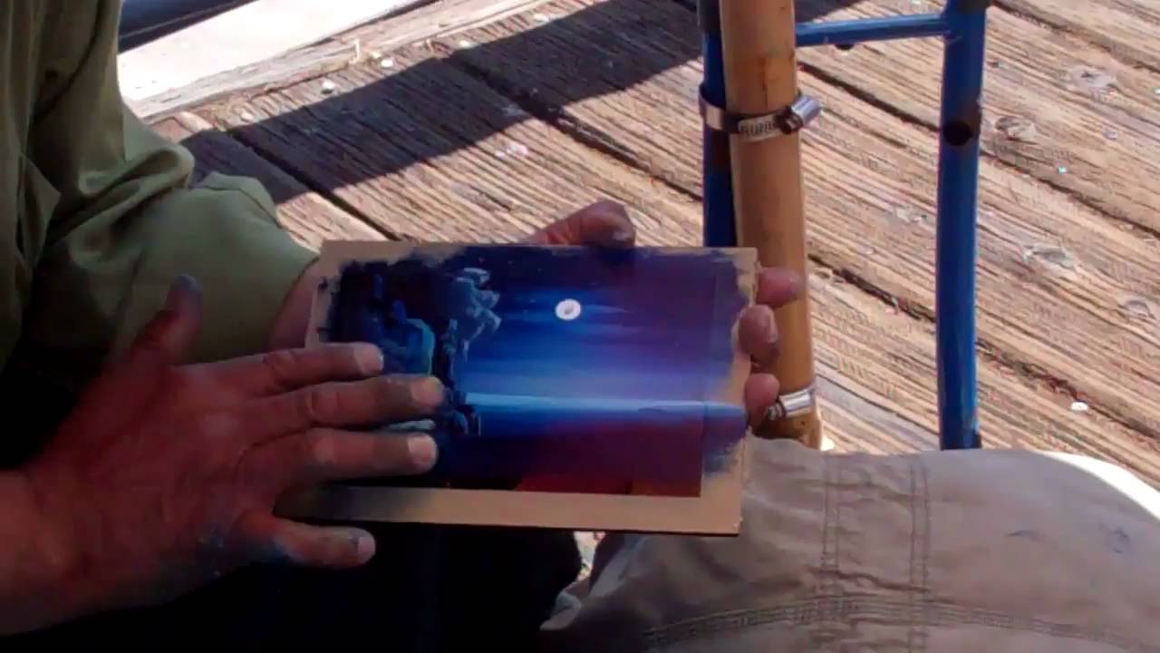 1280x720 Finger Painting On The Santa Monica Pier - Santa Monica Pier Painting