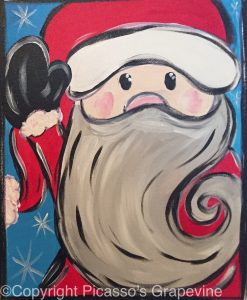 247x300 Open Kids Class Art From The Heart Picasso's Grapevine - Santa Painting For Kids