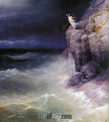 360x400 Sappho Aivazovsky Painting 9699 Topofart - Sappho Painting