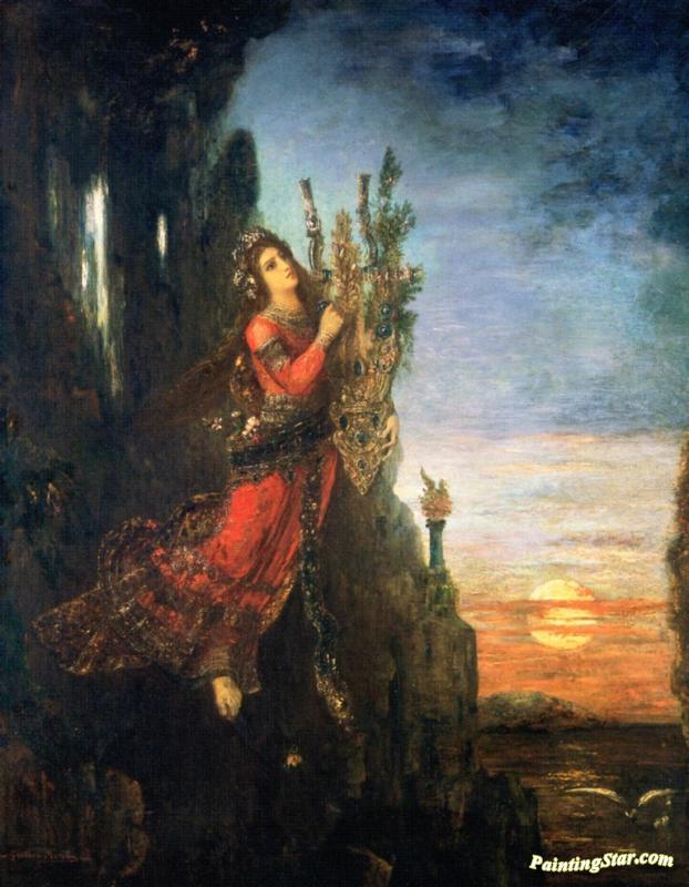 622x800 Sappho Artwork By Gustave Moreau Oil Painting Amp Art Prints - Sappho Painting