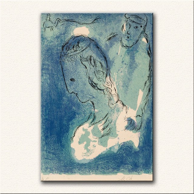 640x640 Modern Wall Art Home Decoration Printed Oil Painting Abstract - Sarah Painting