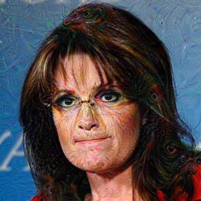 400x400 Erowid Sarah Palin (@sarowidpalinusa) Twitter - Sarah Palin Painting