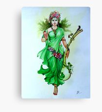 210x230 Saraswati Painting Amp Mixed Media Canvas Prints Redbubble - Saraswati Painting